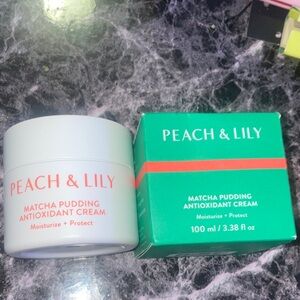 Peach & Lily Matcha Pudding Antioxidant Cream 100ml FULL SIZE
